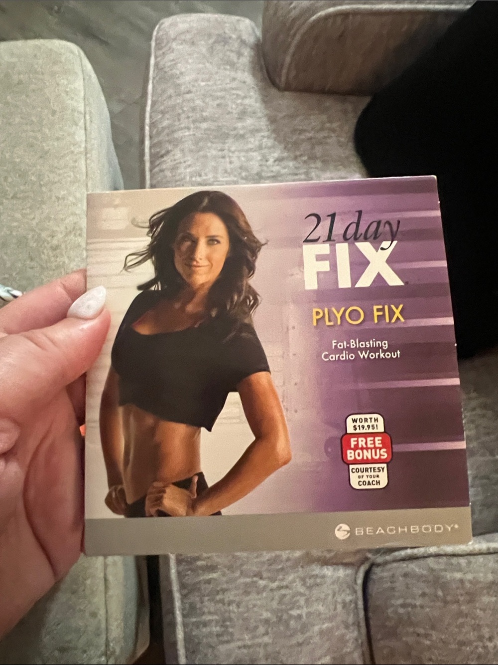 Beachbody 21 Day Fix Plyo Fix DVD - Purple and Black
